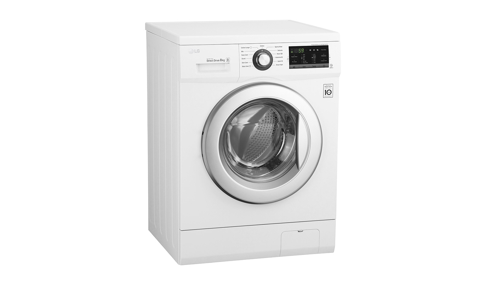 LG 1-8 kg 6 Motion Direct Drive tvättmaskin, FH4G7TDN1